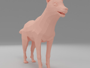 wolf base mesh 3D-Modell