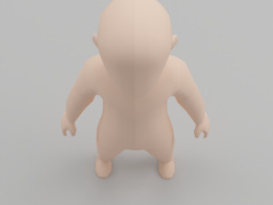 Boy base mesh 3D Model