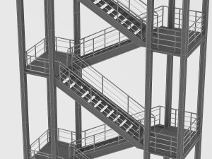 stairs 3D 模型