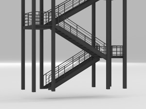 stairs 3D 模型