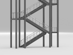 stairs 3D 模型