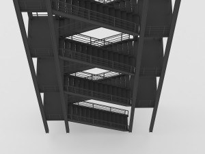stairs 3D 模型