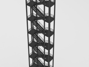 stairs 3D 模型