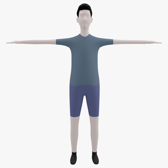 man base mesh 3D 모델 .c4d .max .obj .3ds .fbx .stl .blend 