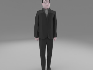 character low poly 3 3D 모델