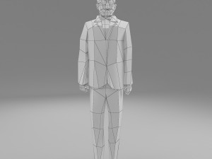 character low poly 3 3D 모델
