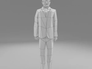 キャラクターローポリ3 3Dモデル