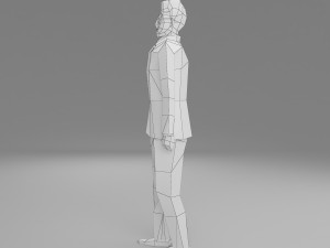 character low poly 3 3D 모델