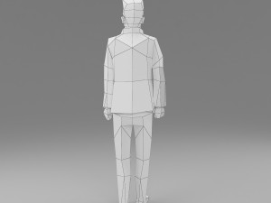 character low poly 3 3D 모델