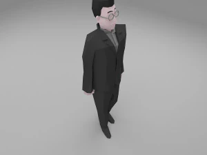 キャラクターローポリ3 3Dモデル