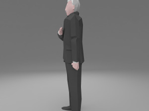 character low poly 5 3D Model