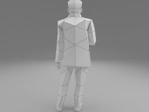 character low poly 5 3D Model