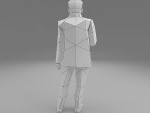 character low poly 5 3D Model