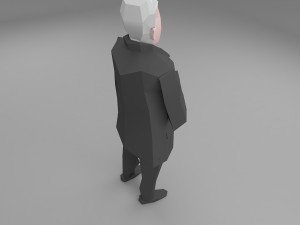 character low poly 5 3D Model