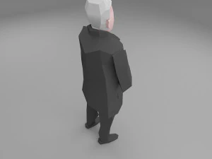 character low poly 5 3D Model