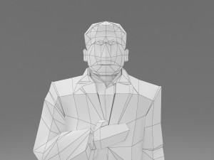 character low poly 5 3D Model