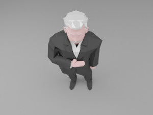 character low poly 5 3D Model
