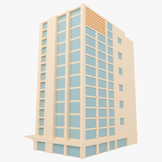 building low poly 1 Model 3D .c4d .max .obj .3ds .fbx .stl .blend