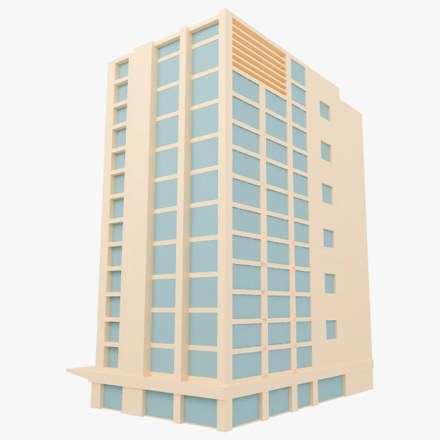 building low poly 1 3D Model .c4d .max .obj .3ds .fbx .stl .blend 