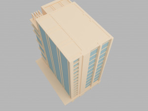 building low poly 1 Model 3D