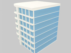 building low poly 4 3D-Modell