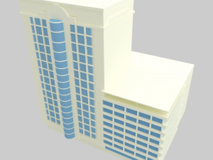 building low poly 5 3D Model