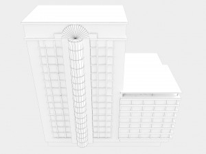 building low poly 5 3D Model