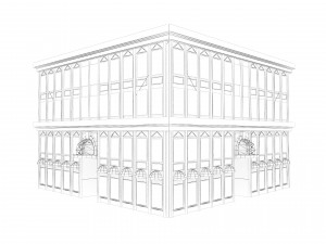 building low poly 7 3D Model