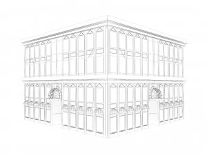 building low poly 7 3D Model