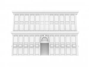 building low poly 7 3D Model