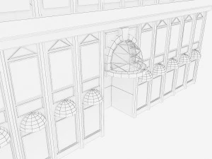 building low poly 7 3D Model