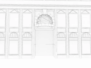 building low poly 7 3D Model