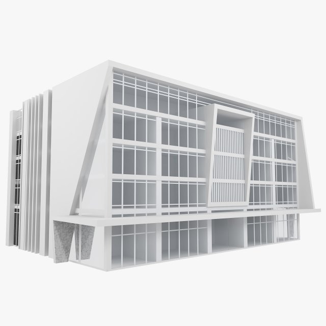 building low poly 8 3D 모델 .c4d .max .obj .3ds .fbx .stl .blend 