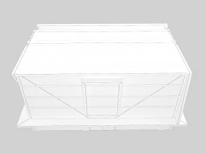 building low poly 8 3D Model
