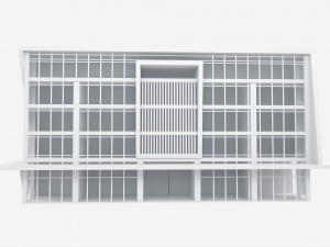 building low poly 8 3D 모델