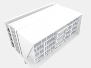 building low poly 8 3D 모델