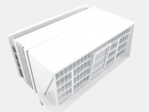 building low poly 8 3D Model