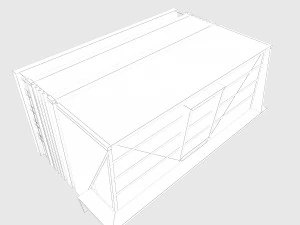 building low poly 8 3D Model