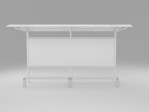 bus station Modelo 3D