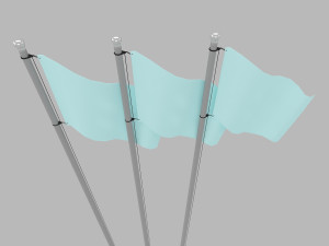 flag pole Modelo 3D