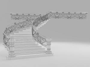 stairs 3D-Modell