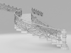 stairs 3D-Modell