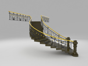 stairs 3D-Modell