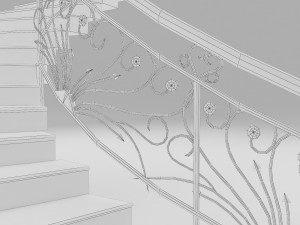 stairs 3D-Modell