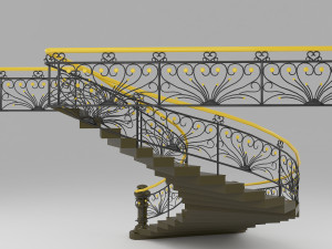 stairs 3D-Modell