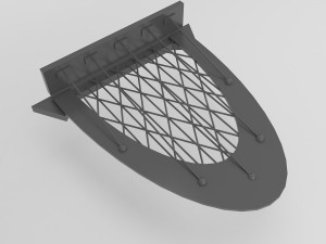 porch roof 3D Model