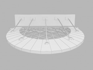porch roof 3D Model