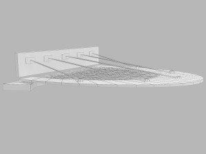porch roof 3D Model