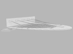 porch roof 3D Model