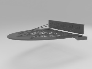 porch roof 3D Model